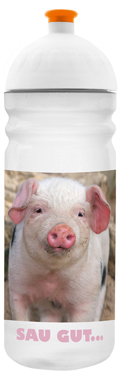 SAU GUT... Bentheimer-Landschwein  ISYbe Flasche 0,7 L,